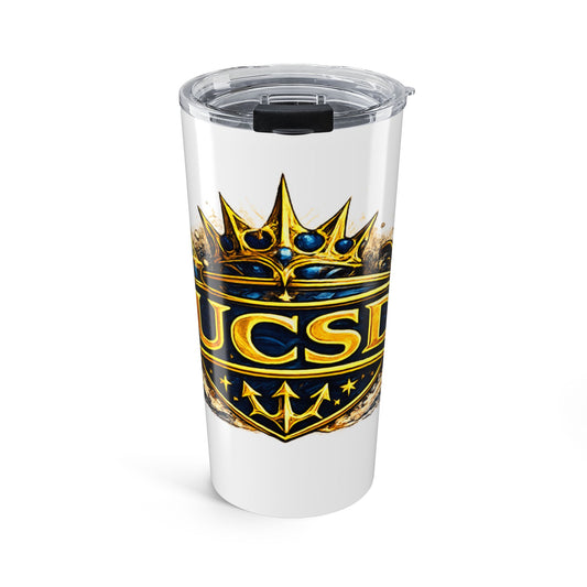 UCSB Triton Crown 20oz Tumbler — Insulated Stainless Steel Travel Cup