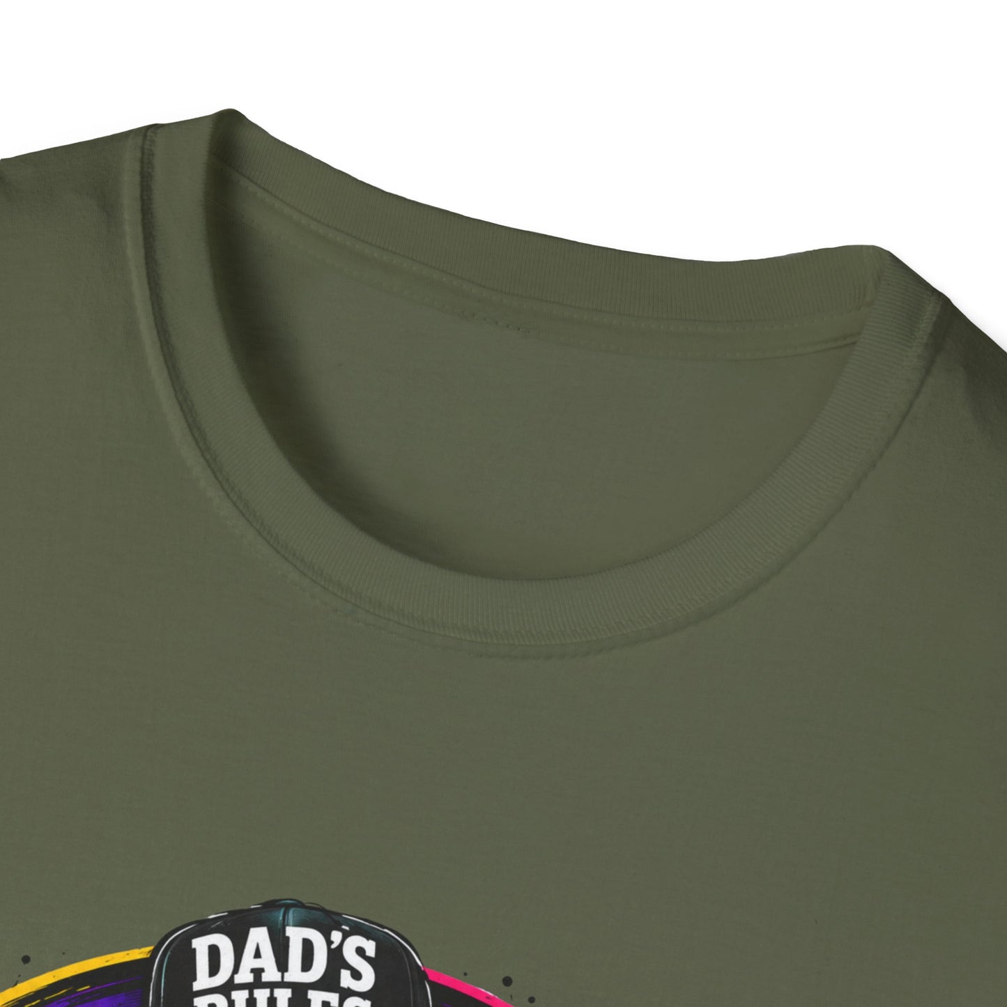 Dad's Rules T-Shirt — Funny Candy Snacking Skull Tee (Makes Sure It’s Not Poison)