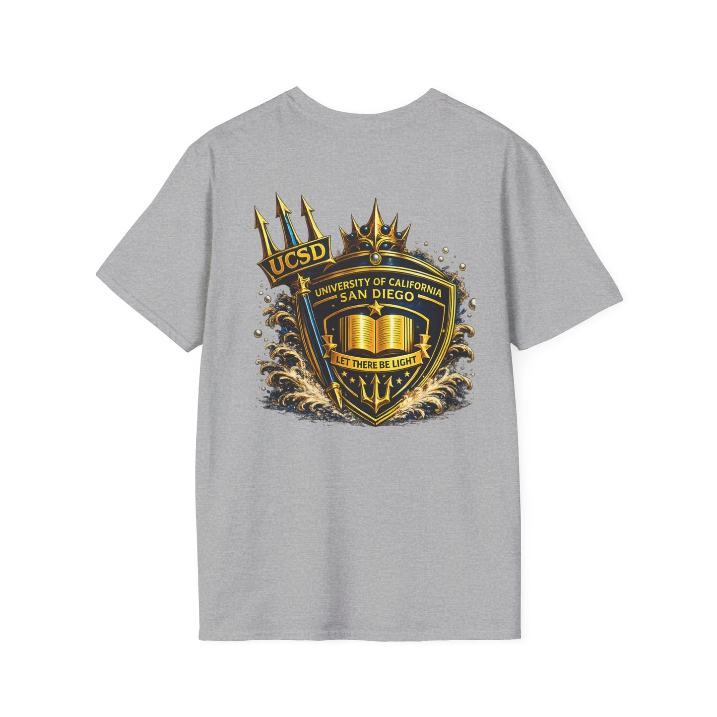 UCSD Triton Crest T-Shirt — University of California San Diego Campus Tee