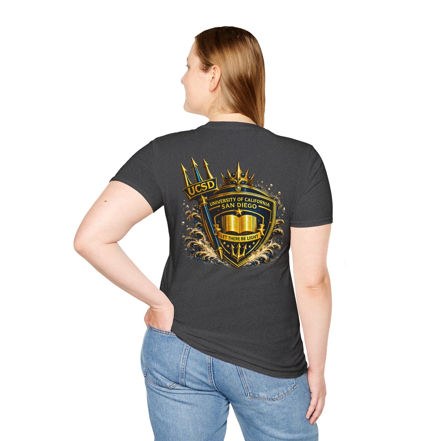 UCSD Triton Crest T-Shirt — University of California San Diego Campus Tee