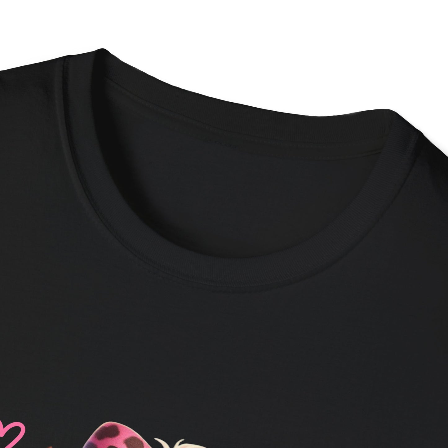 T-Shirt — "Too Real for Fake Vibes" Cute Cow Graphic Tee