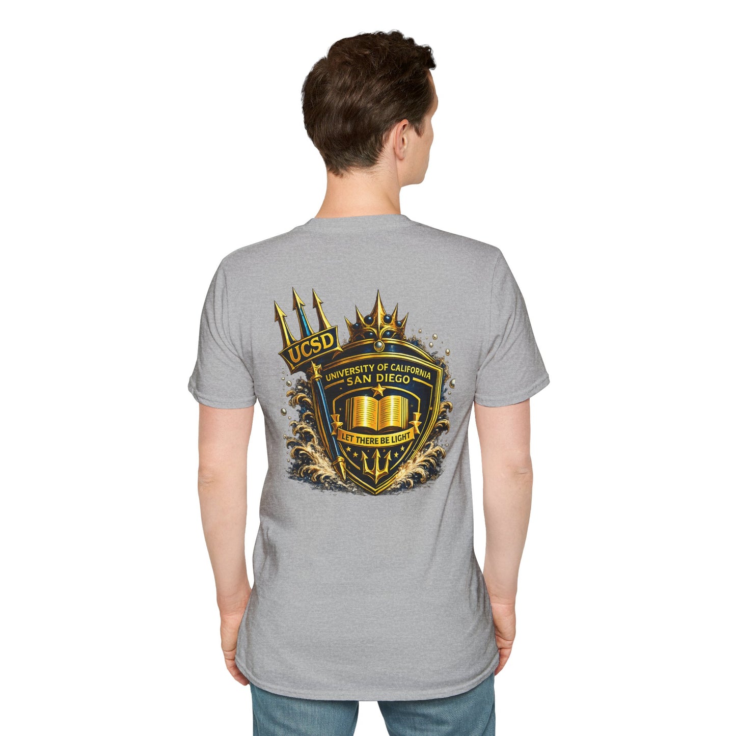 UCSD Triton Crest T-Shirt — University of California San Diego Campus Tee