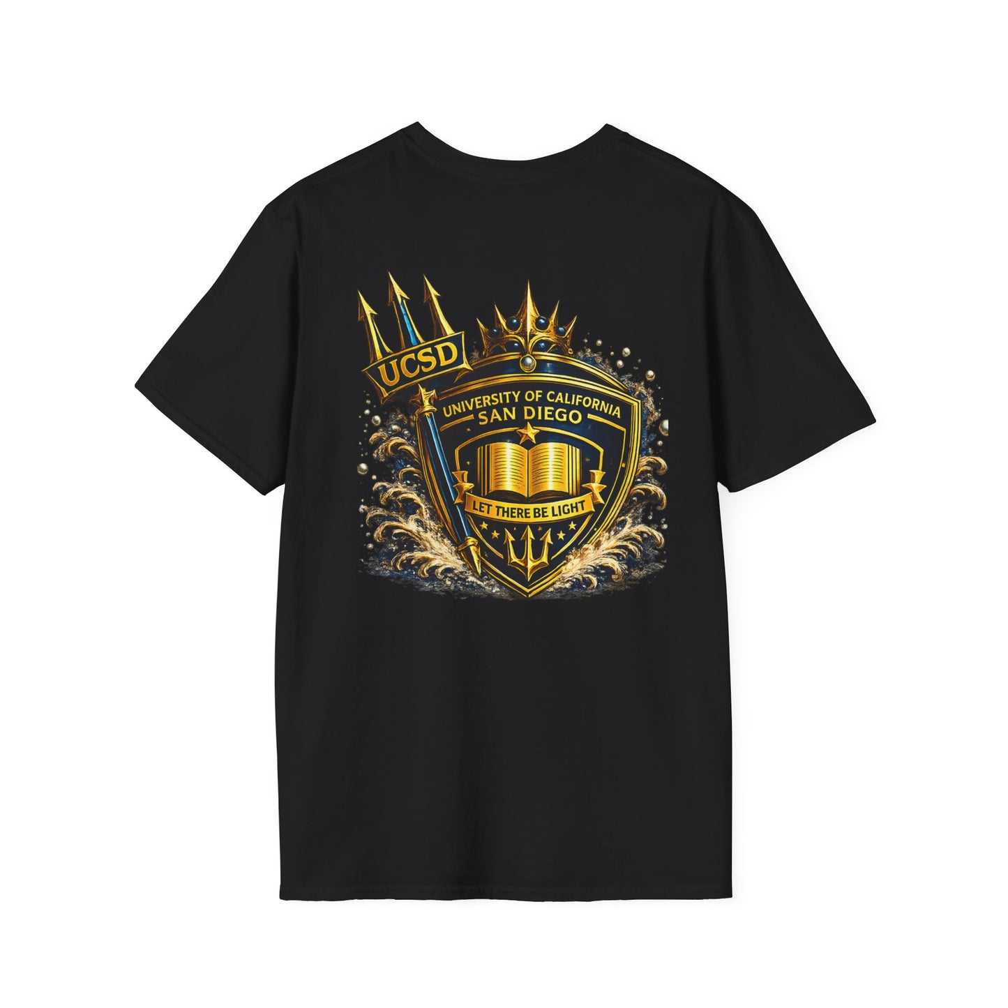 UCSD Triton Crest T-Shirt — University of California San Diego Campus Tee
