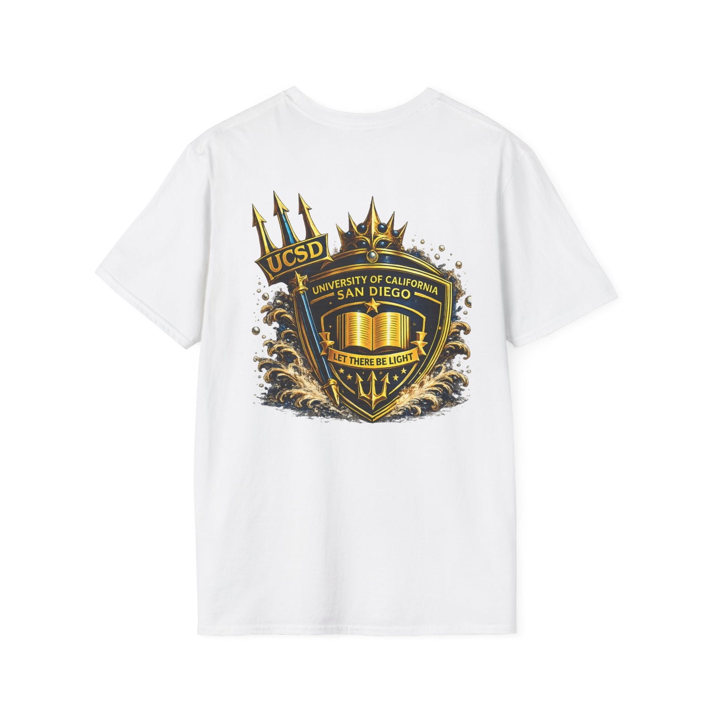 UCSD Triton Crest T-Shirt — University of California San Diego Campus Tee