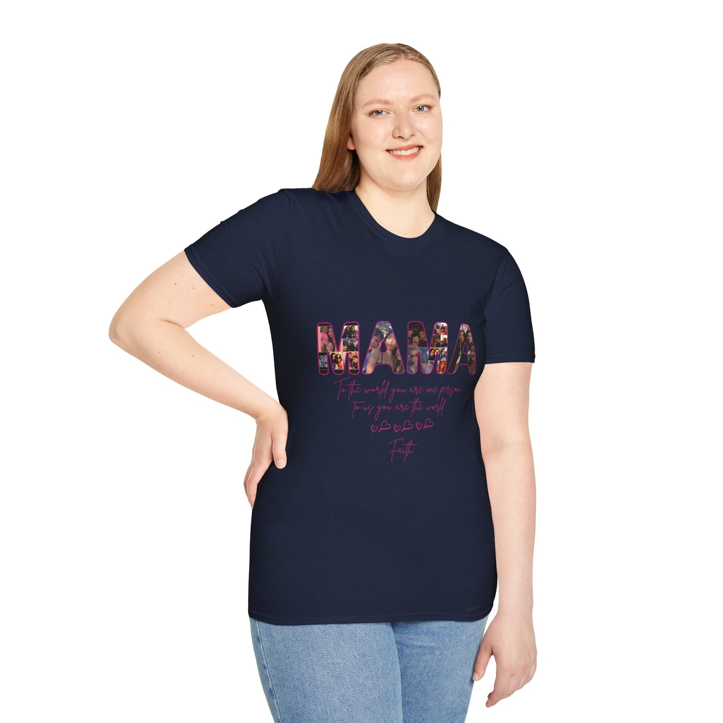 Mama Floral T-Shirt — 'MAMA' Floral Print Mother's Day Tee