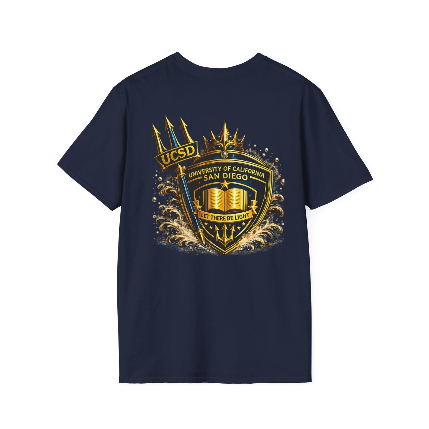 UCSD Triton Crest T-Shirt — University of California San Diego Campus Tee