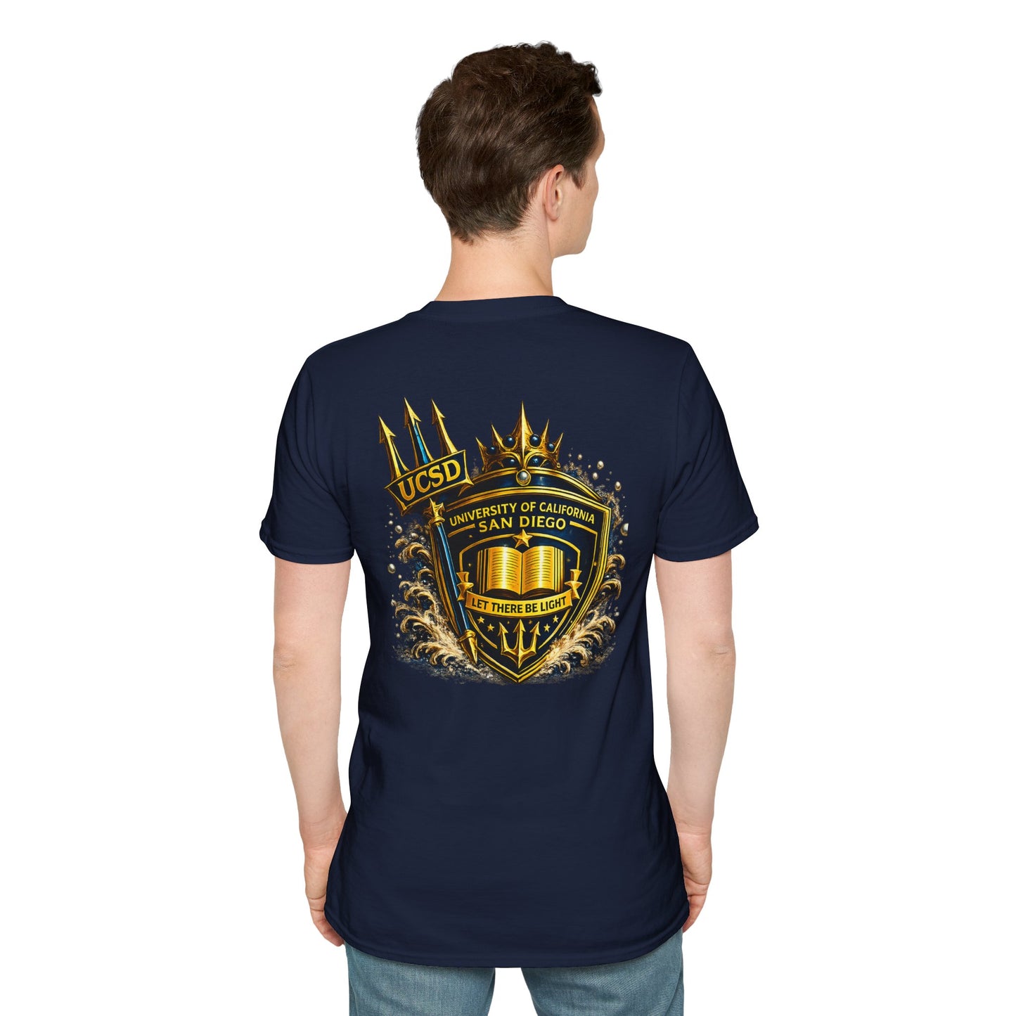 UCSD Triton Crest T-Shirt — University of California San Diego Campus Tee