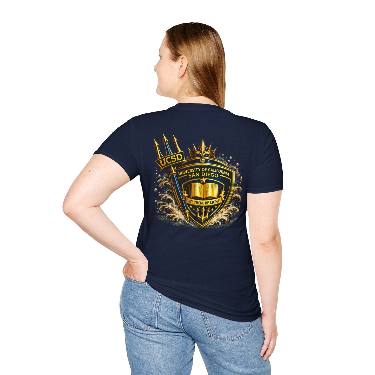 UCSD Triton Crest T-Shirt — University of California San Diego Campus Tee