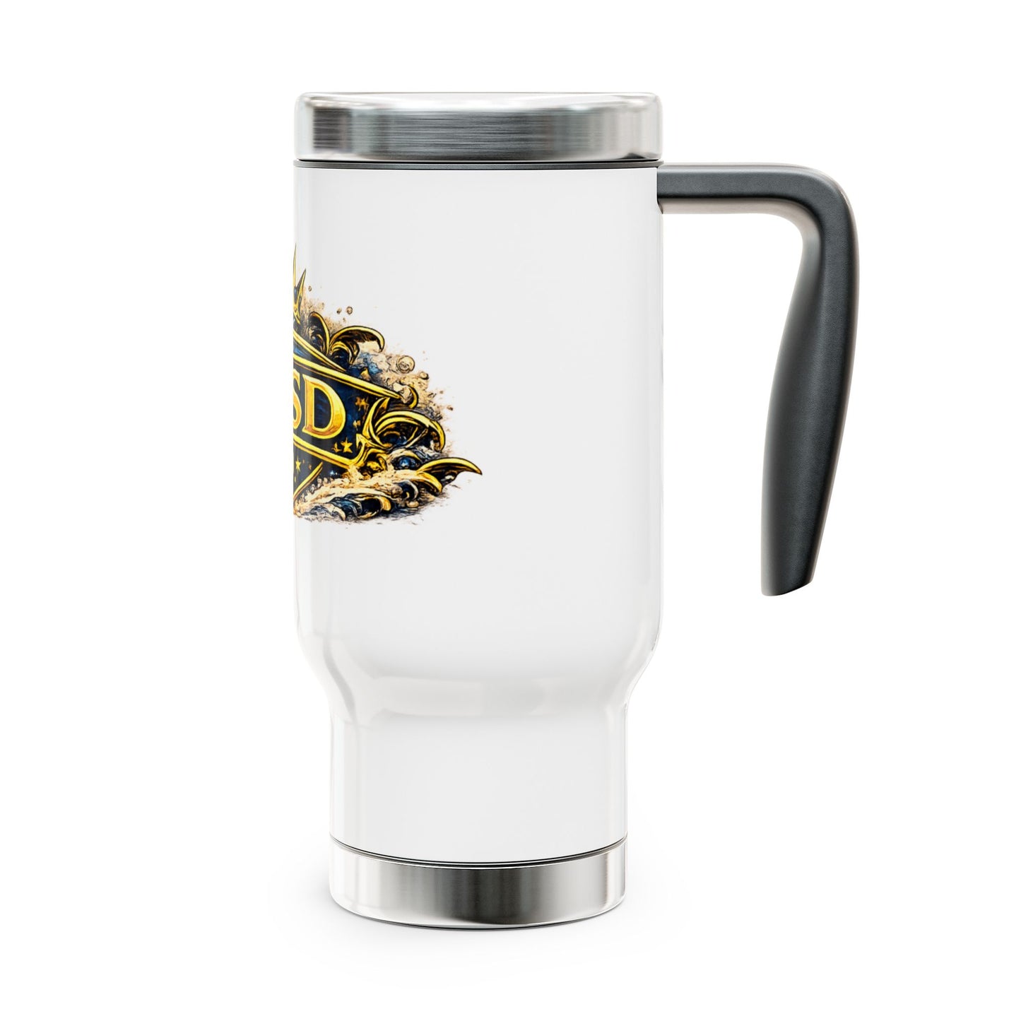 UCSD Crown Stainless Steel Travel Mug (14oz)