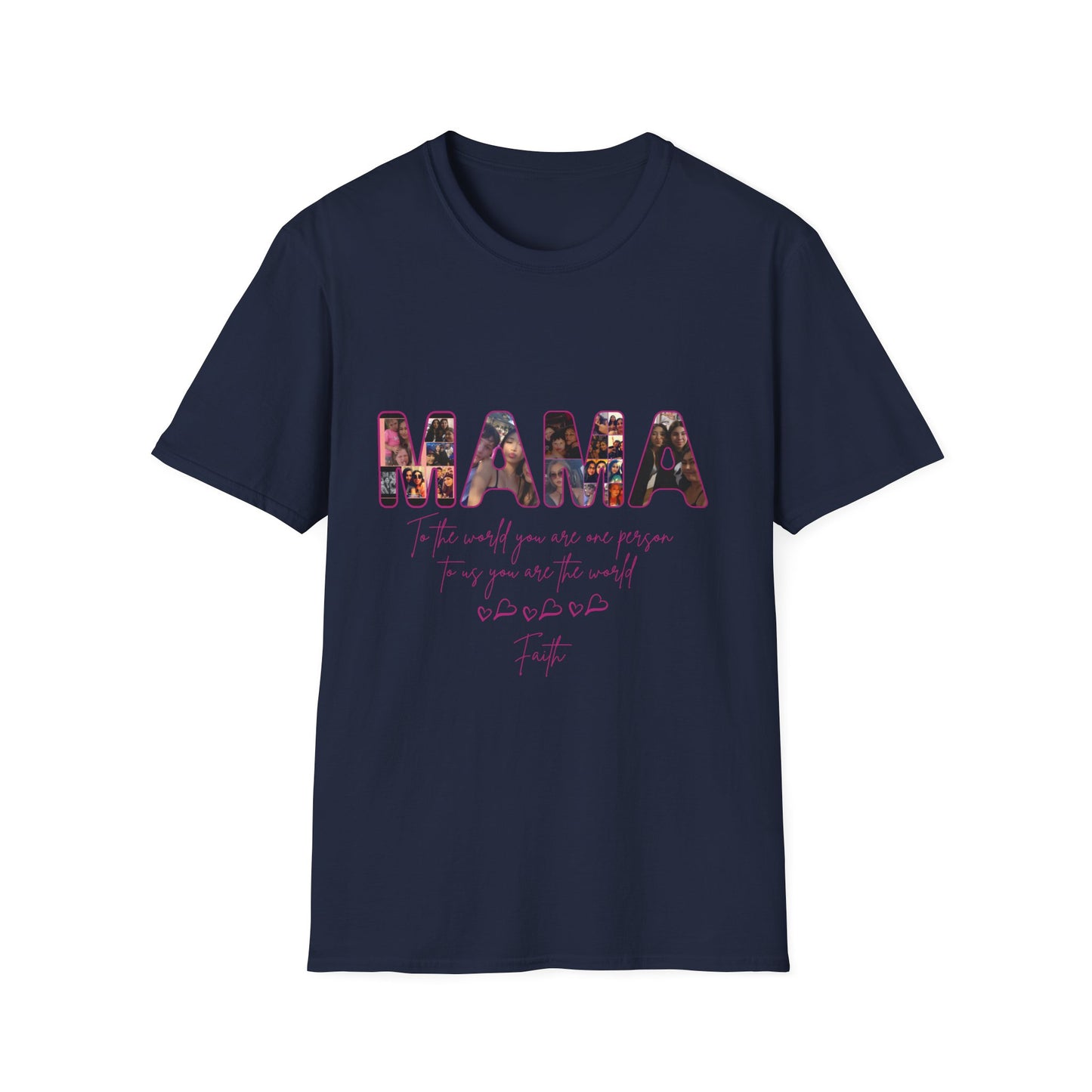 Mama Floral T-Shirt — 'MAMA' Floral Print Mother's Day Tee