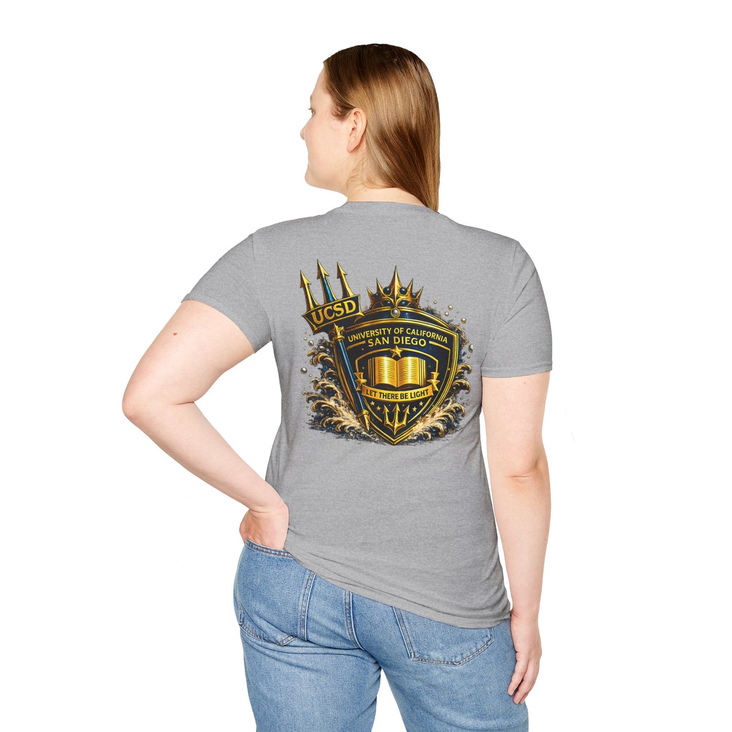 UCSD Triton Crest T-Shirt — University of California San Diego Campus Tee