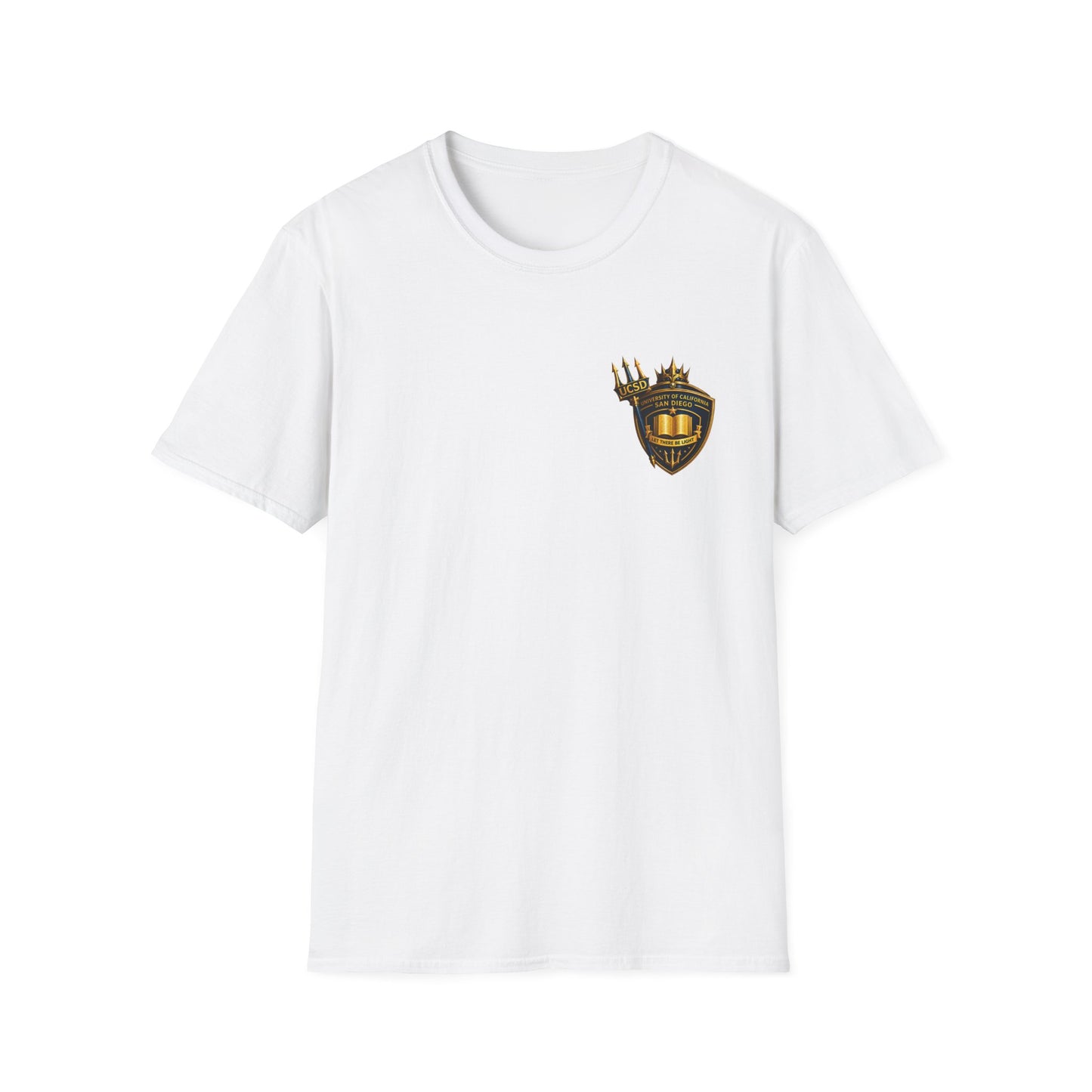 Neptune Crest T-Shirt — Nautical King Shield Graphic Tee