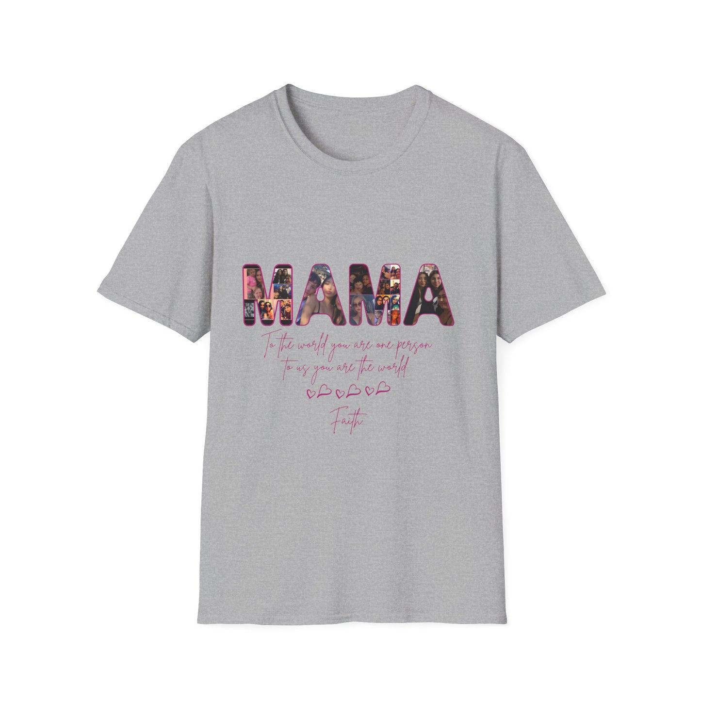 Mama Floral T-Shirt — 'MAMA' Floral Print Mother's Day Tee