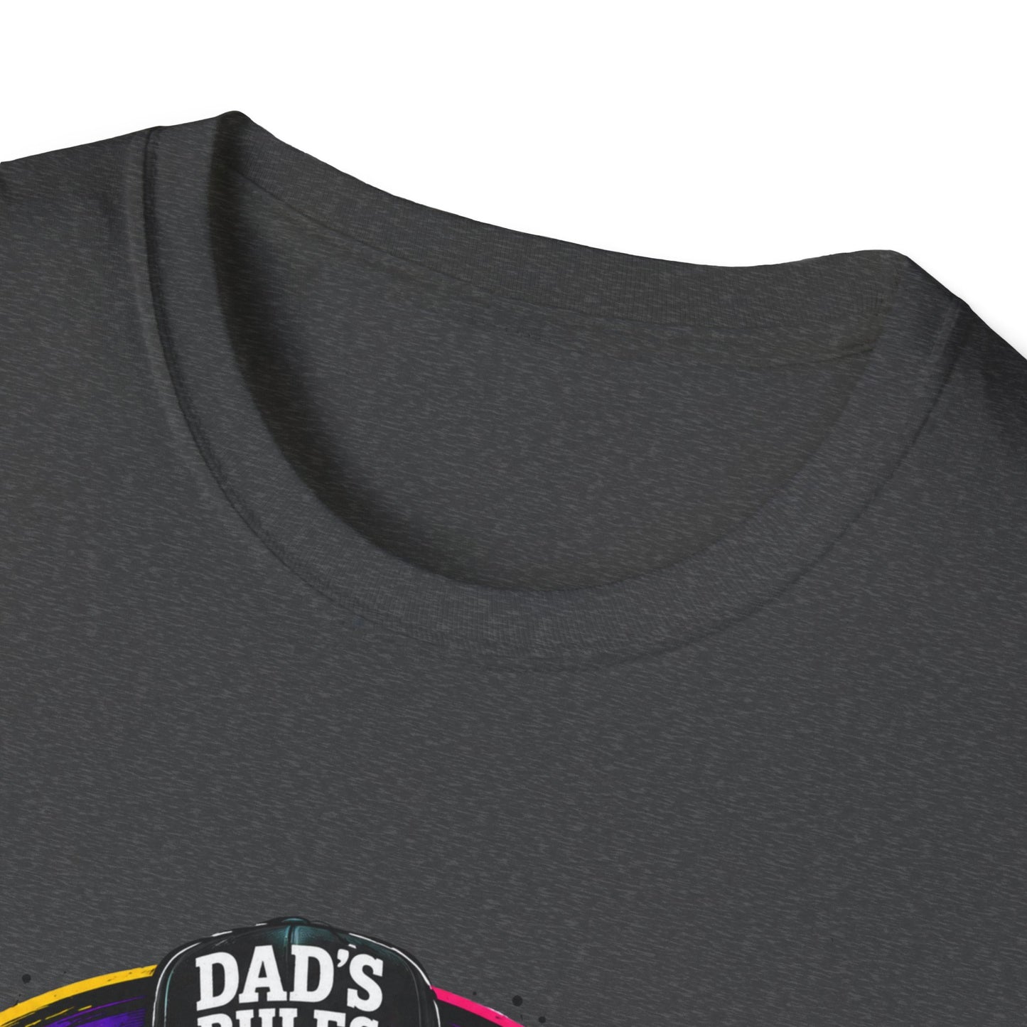 Dad's Rules T-Shirt — Funny Candy Snacking Skull Tee (Makes Sure It’s Not Poison)