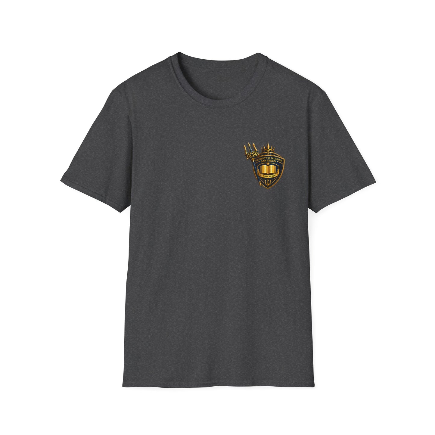Neptune Crest T-Shirt — Nautical King Shield Graphic Tee