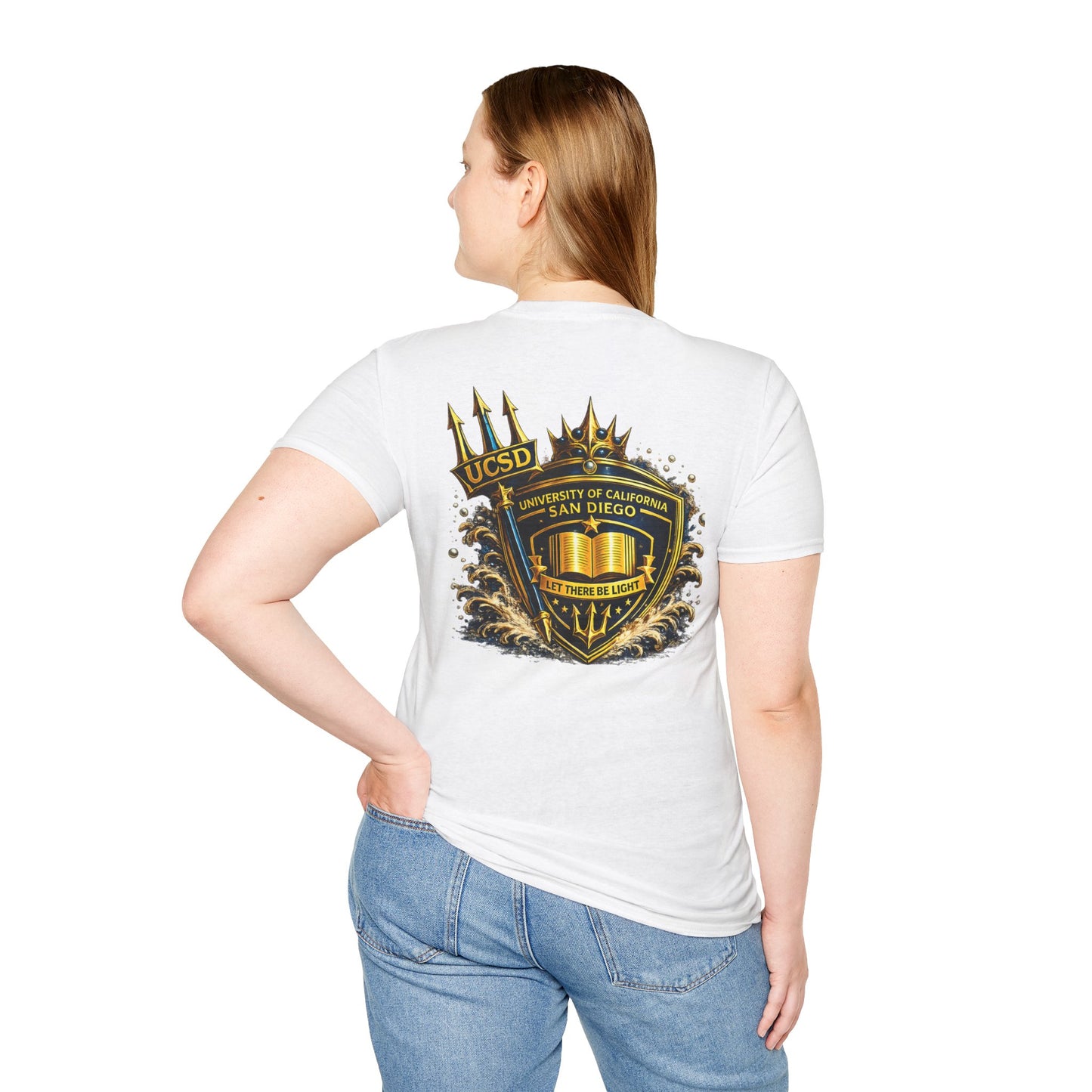 UCSD Triton Crest T-Shirt — University of California San Diego Campus Tee