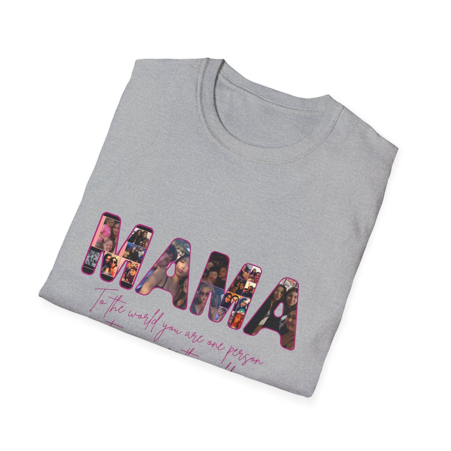 Mama Floral T-Shirt — 'MAMA' Floral Print Mother's Day Tee