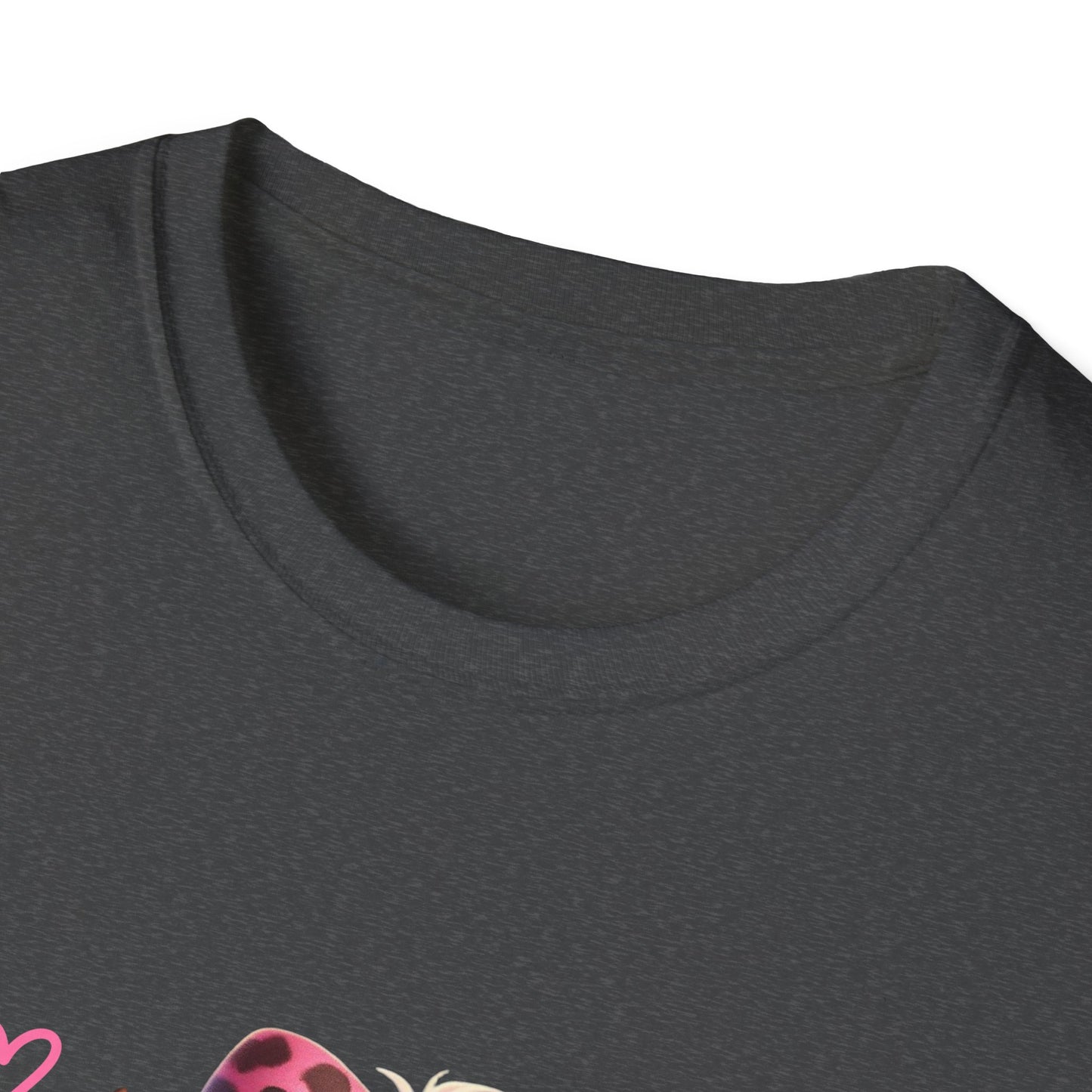T-Shirt — "Too Real for Fake Vibes" Cute Cow Graphic Tee