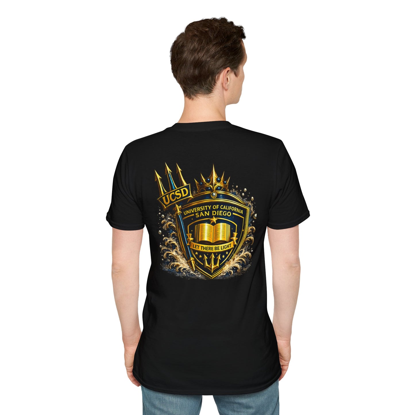 UCSD Triton Crest T-Shirt — University of California San Diego Campus Tee