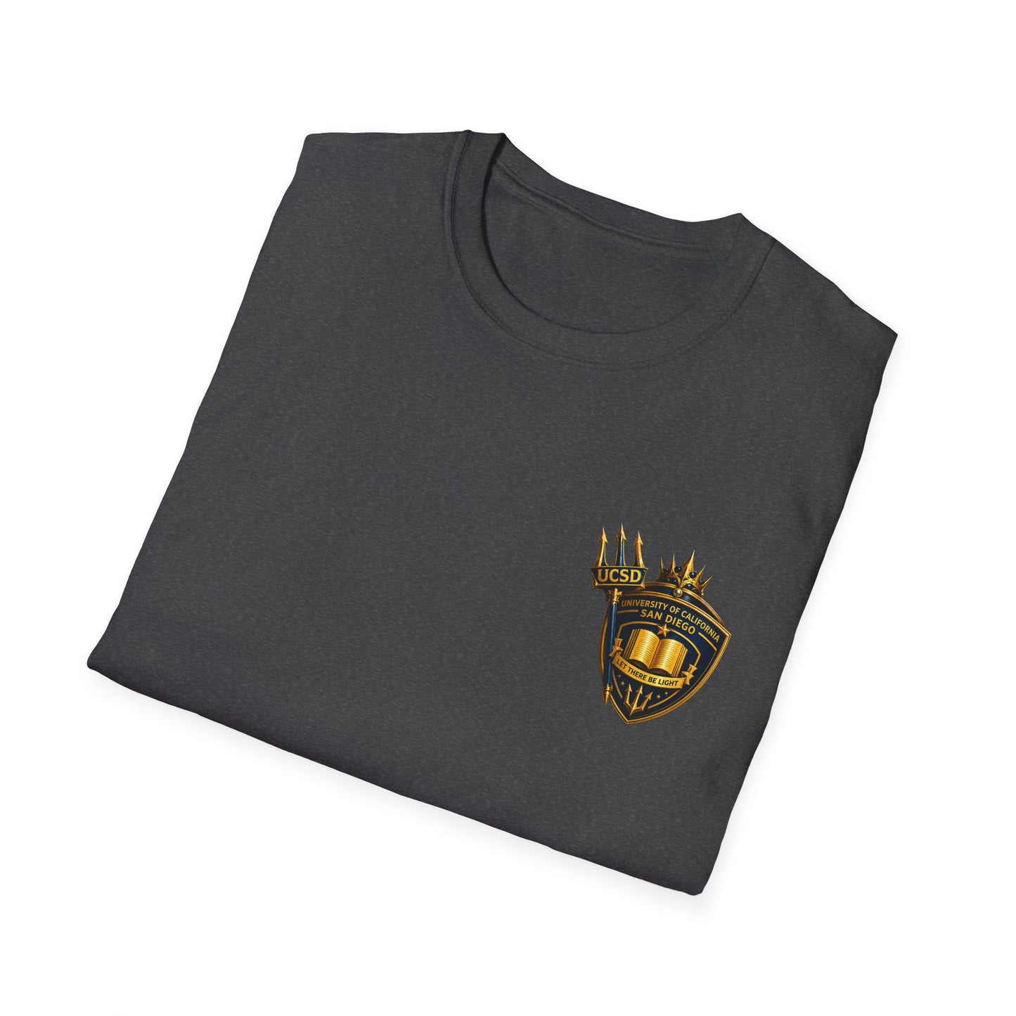 Neptune Crest T-Shirt — Nautical King Shield Graphic Tee
