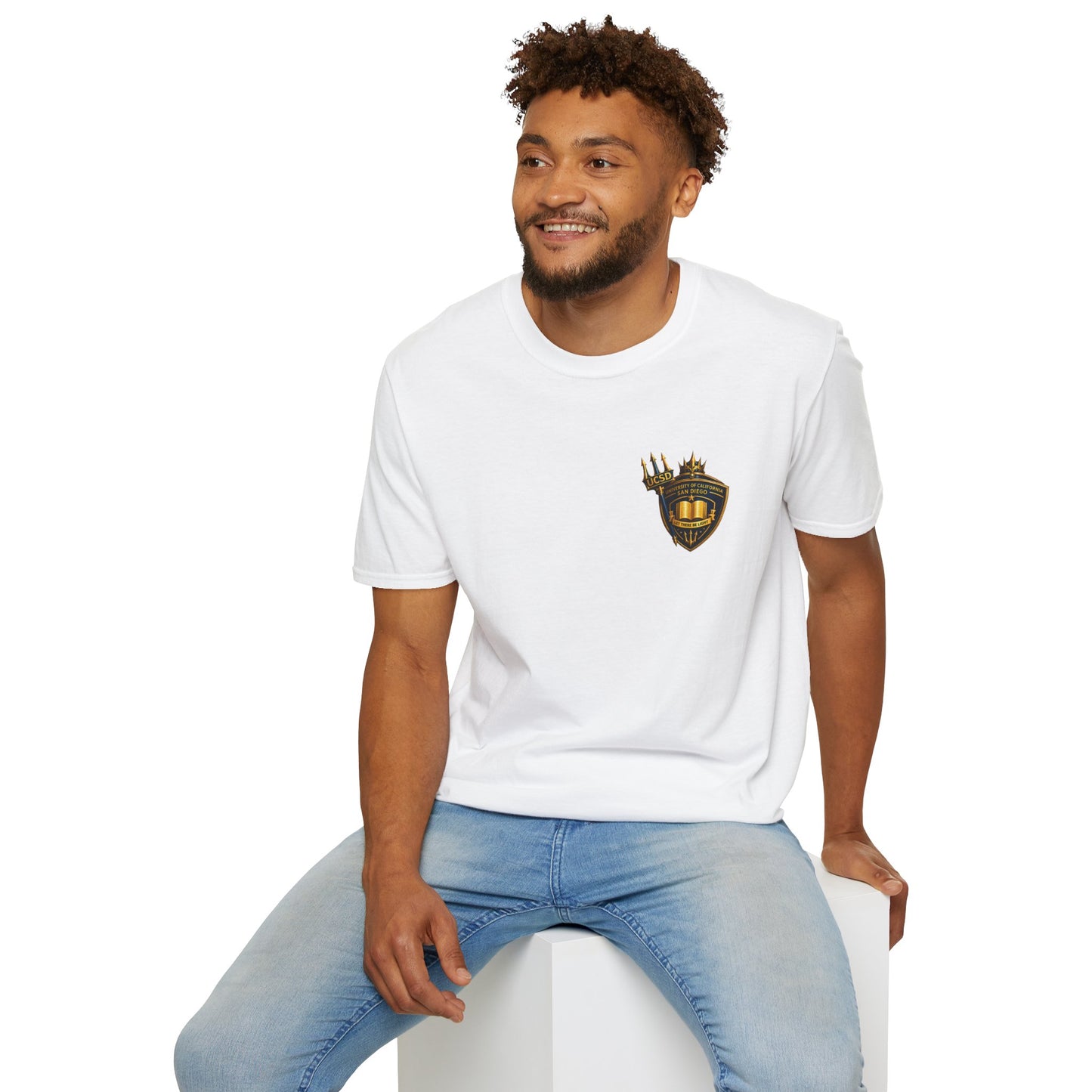 Neptune Crest T-Shirt — Nautical King Shield Graphic Tee