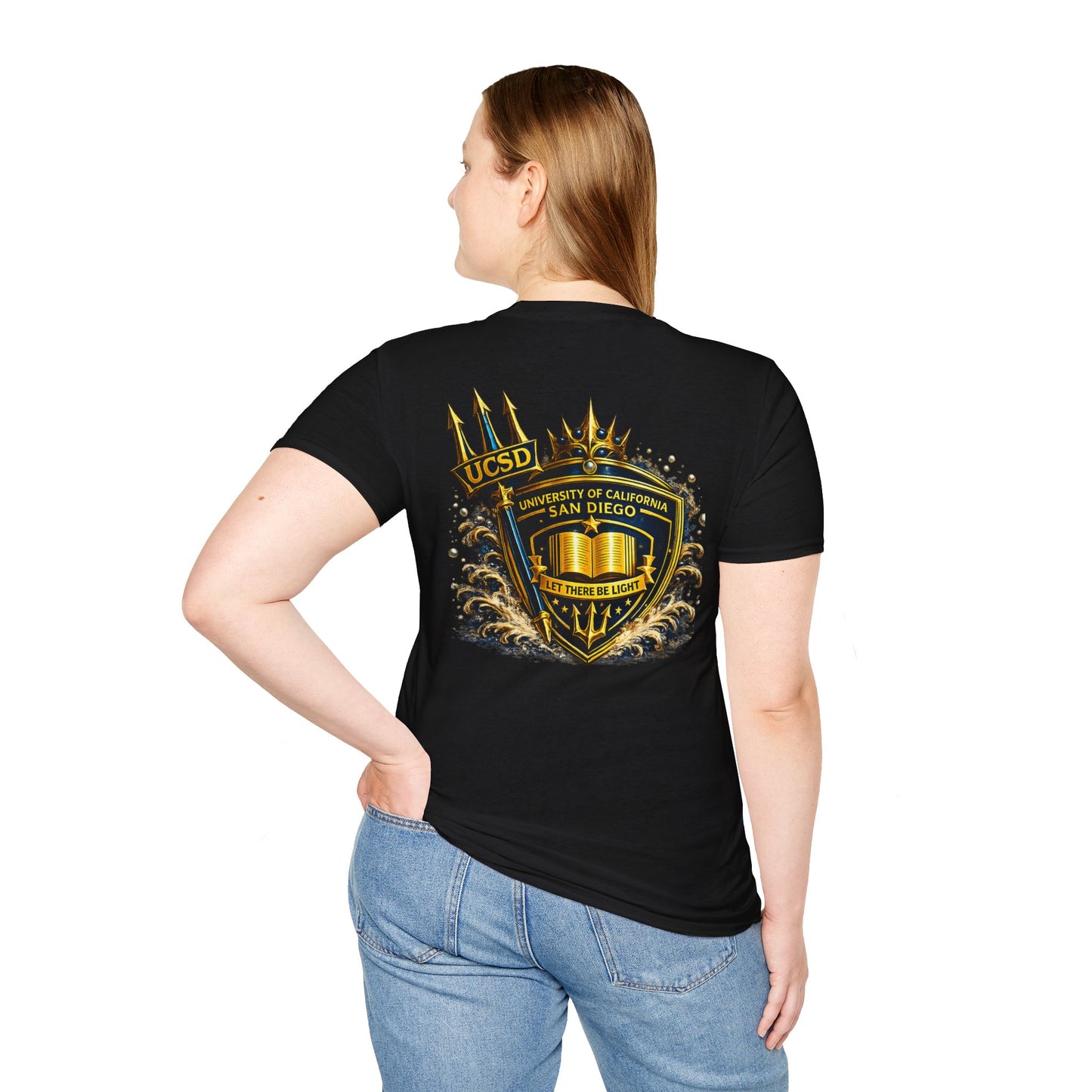 UCSD Triton Crest T-Shirt — University of California San Diego Campus Tee