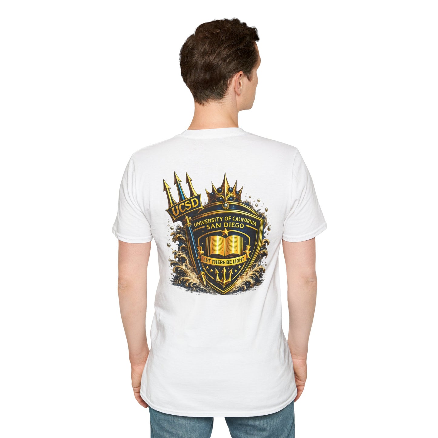 UCSD Triton Crest T-Shirt — University of California San Diego Campus Tee